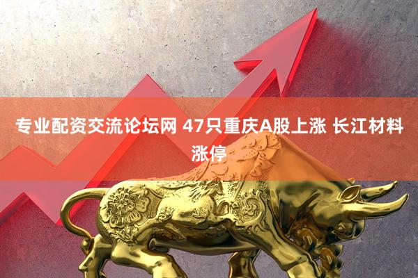 专业配资交流论坛网 47只重庆A股上涨 长江材料涨停